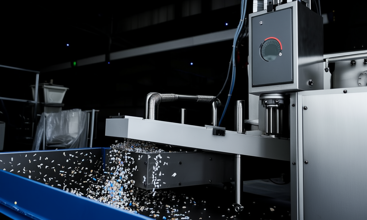 How does electrostatic sorting improve recycling?