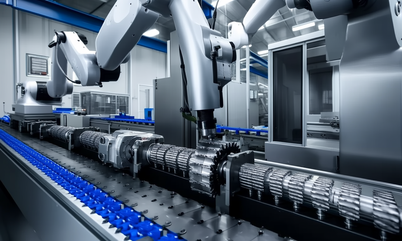 How does automation improve manufacturing?