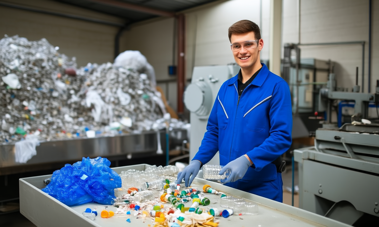 How to start a small-scale plastic recycling business?