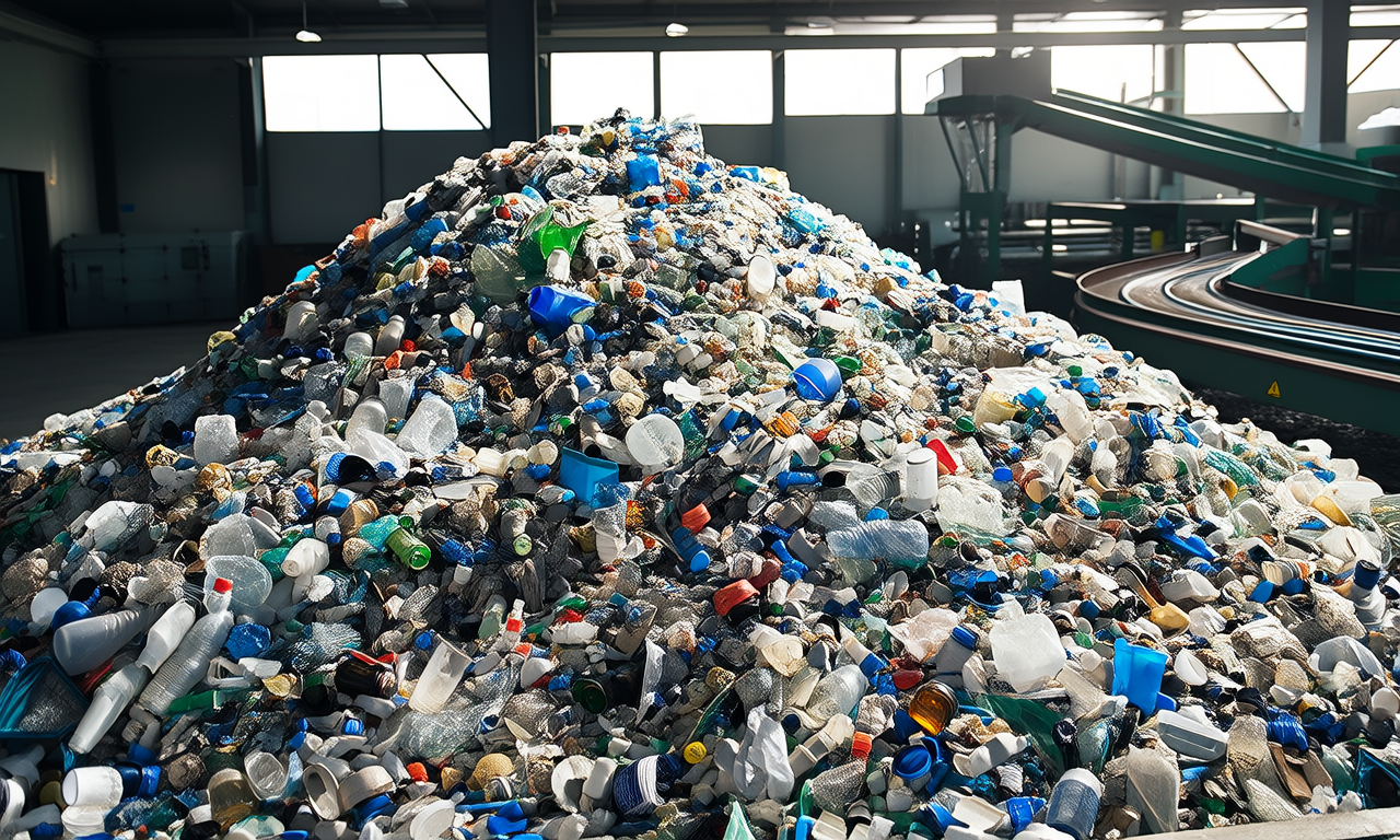 What are the benefits of dry plastic recycling?