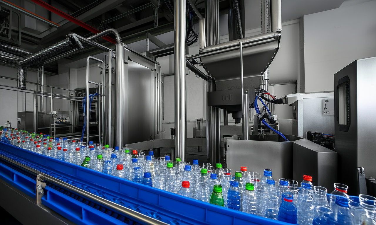 How does NIR technology improve plastic sorting?