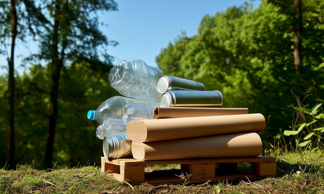 What are the environmental benefits of recycling?