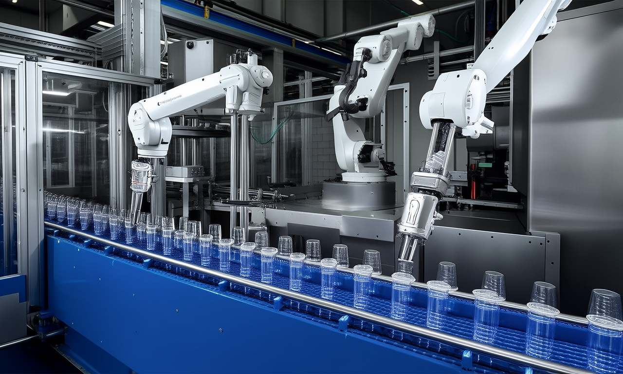 How does automation improve manufacturing efficiency?