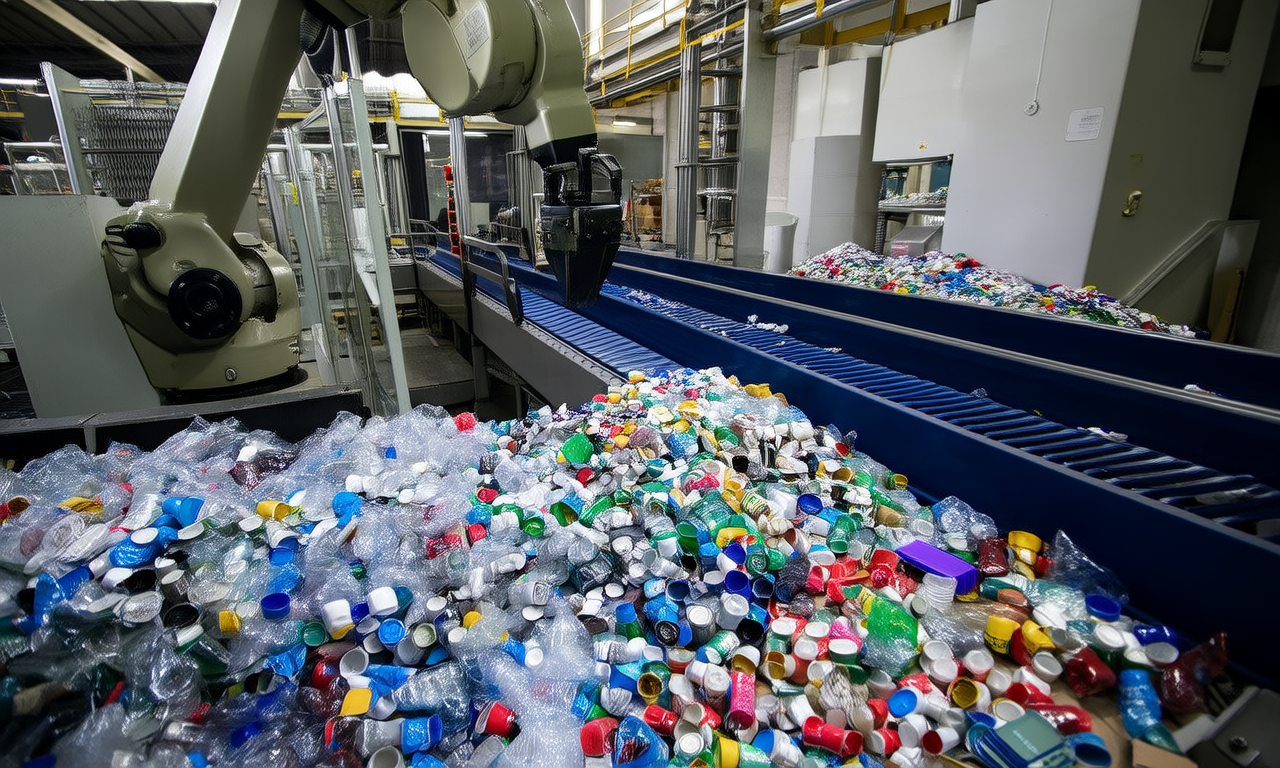What are plastic recycling trends?