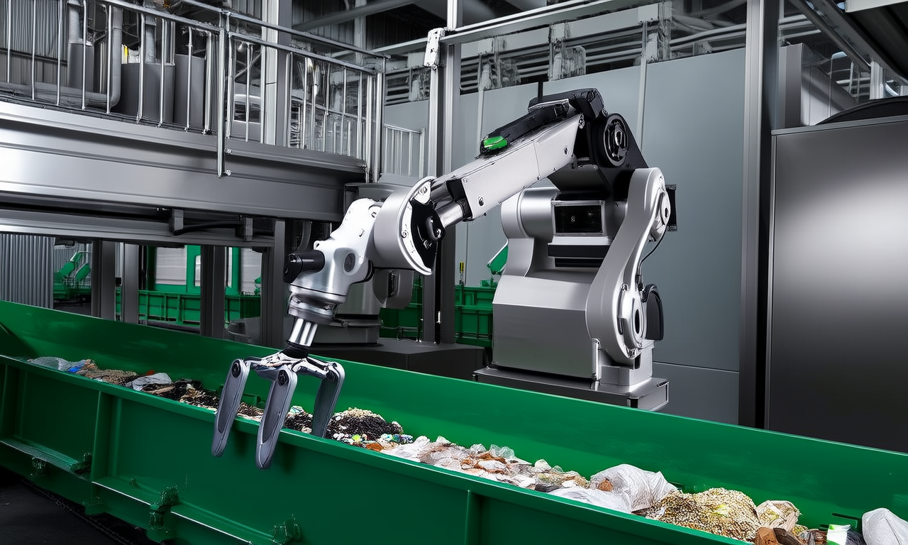 What are the latest AI technologies in waste management?