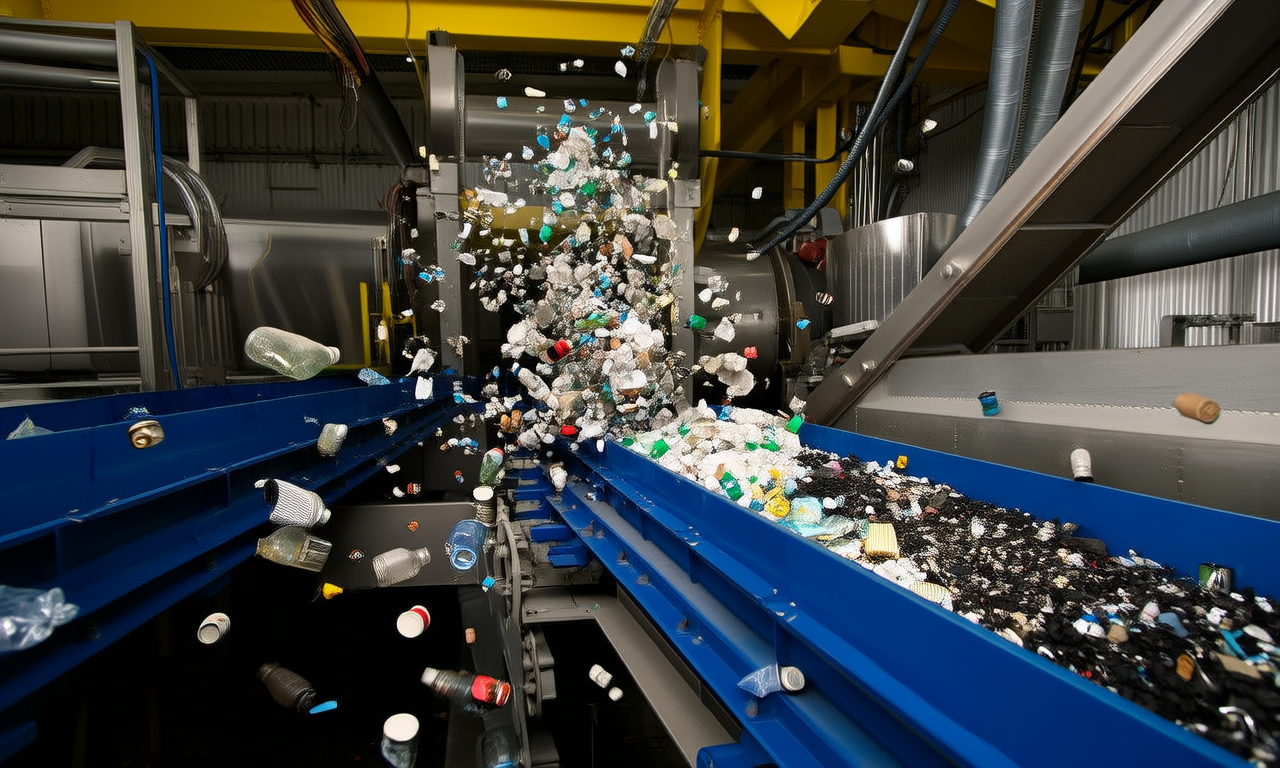 What materials can be recycled with this technology?