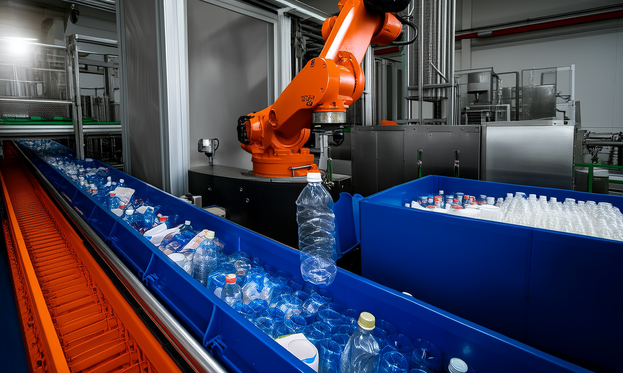 What are the benefits of dry plastic separation?
