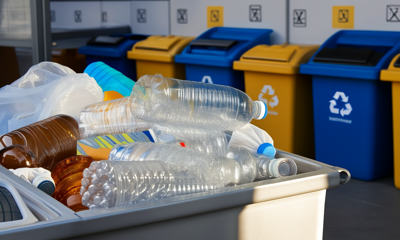 How do different plastics impact recycling?
