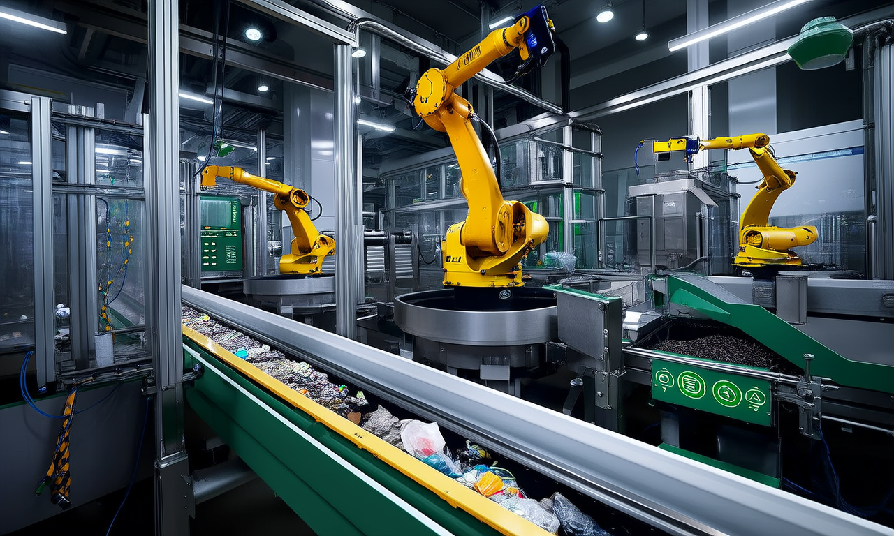 What are the benefits of automated waste sorting?