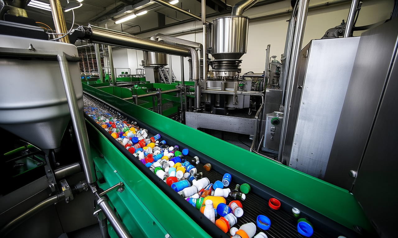 How to optimize plastic recycling output?