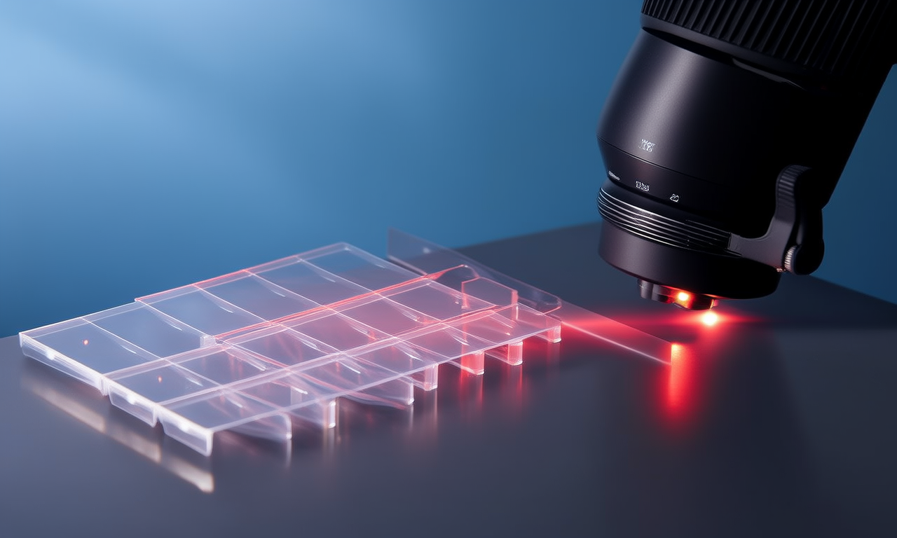 How do NIR sensors identify different plastics?