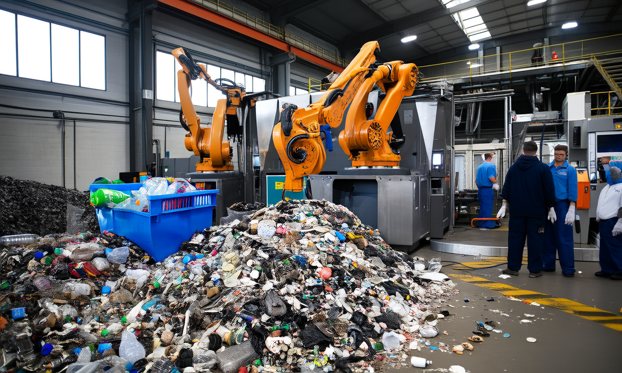 What are the latest trends in plastic waste management?