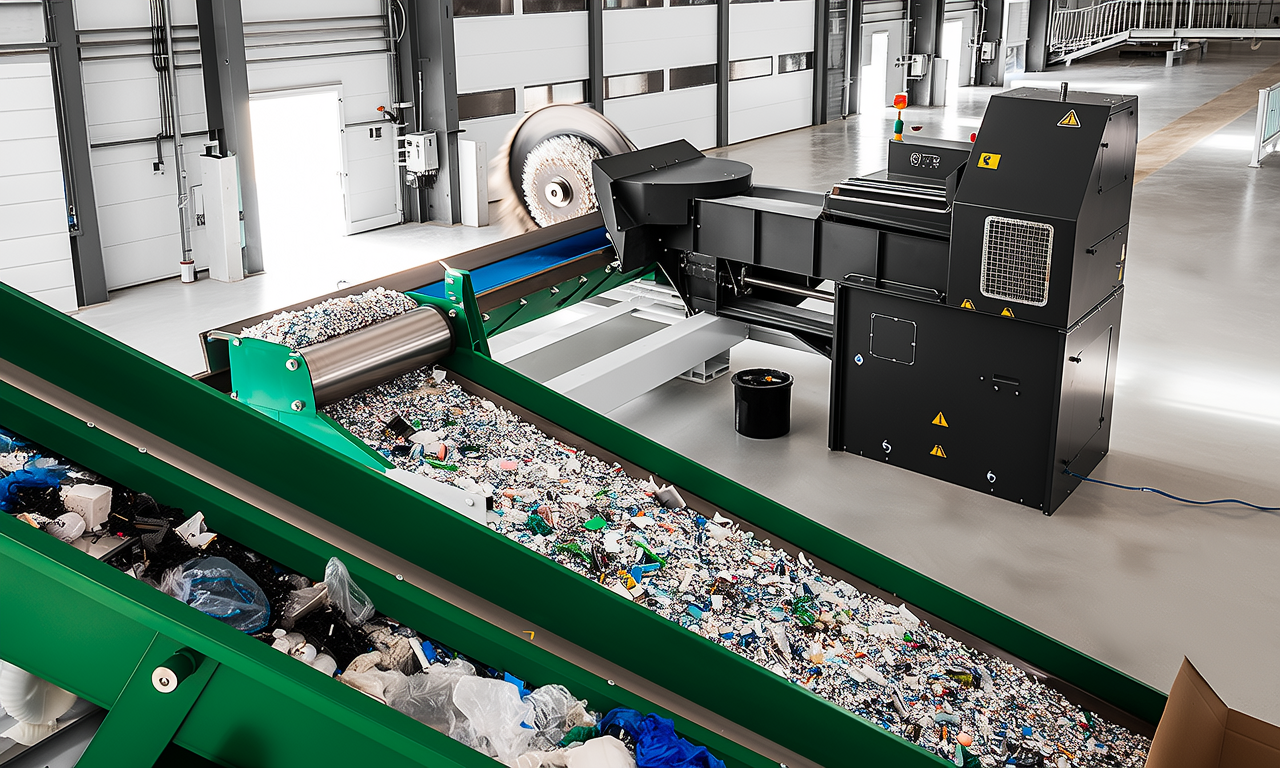 How do plastic crushers support sustainability?