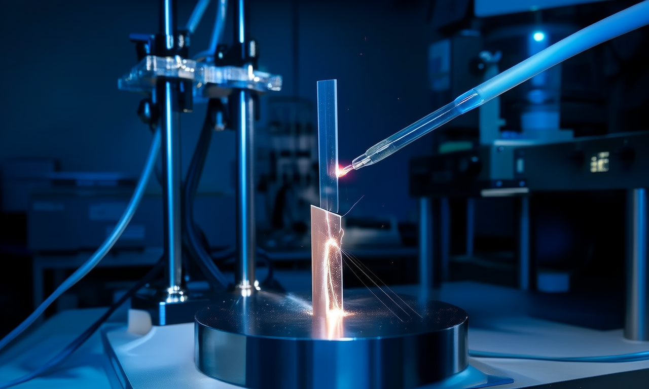 How does voltage affect material separation?