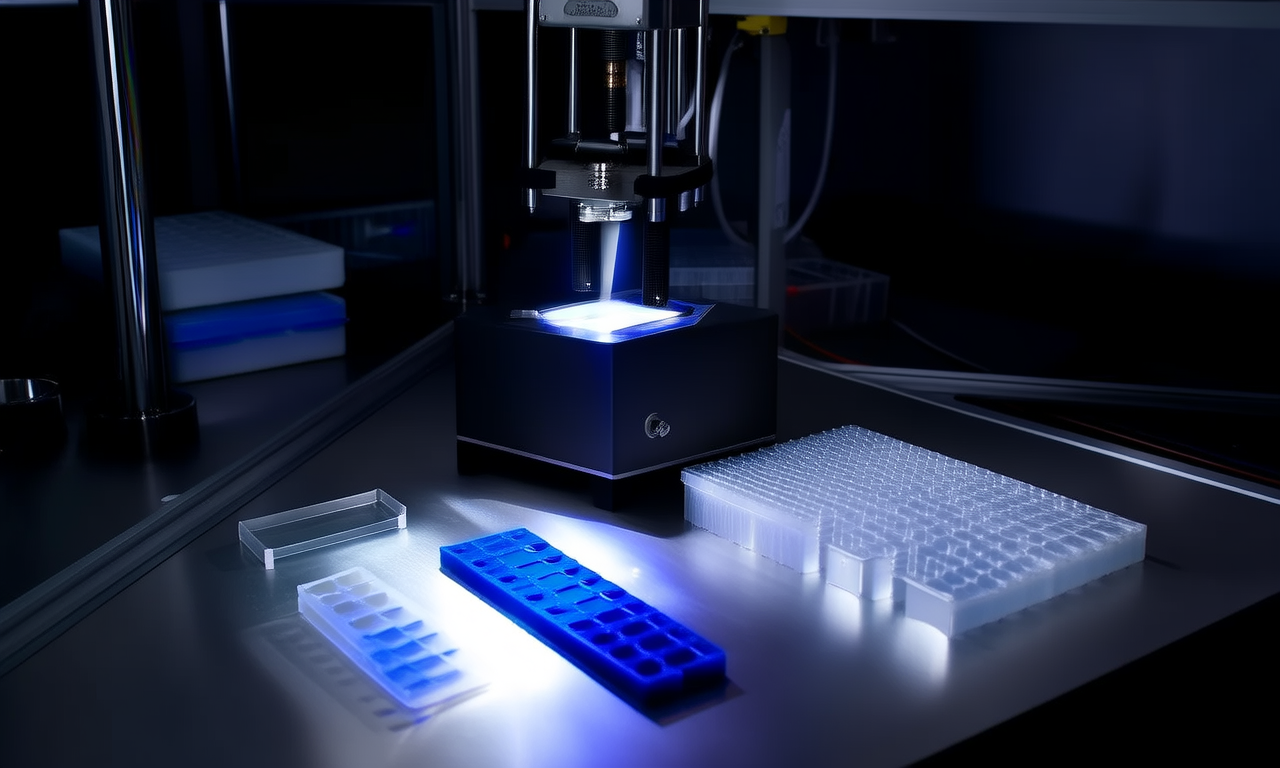 How does NIR technology identify plastics?