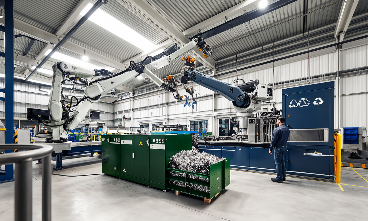 What is the ROI of recycling equipment?