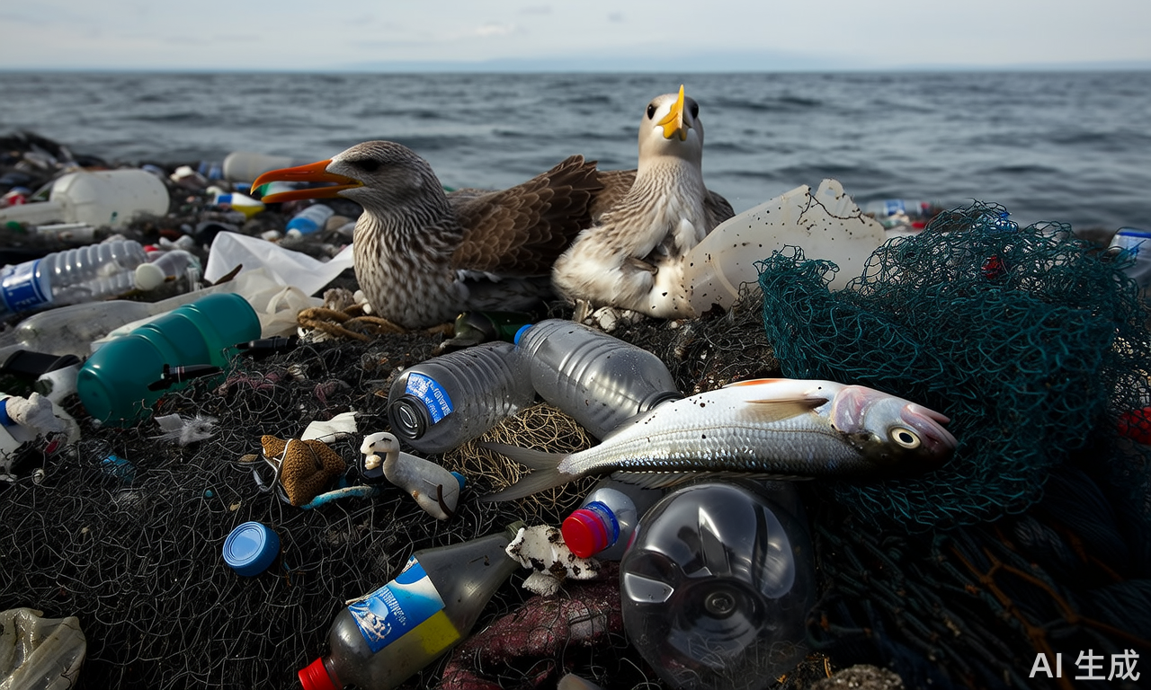 How does plastic waste impact the environment?