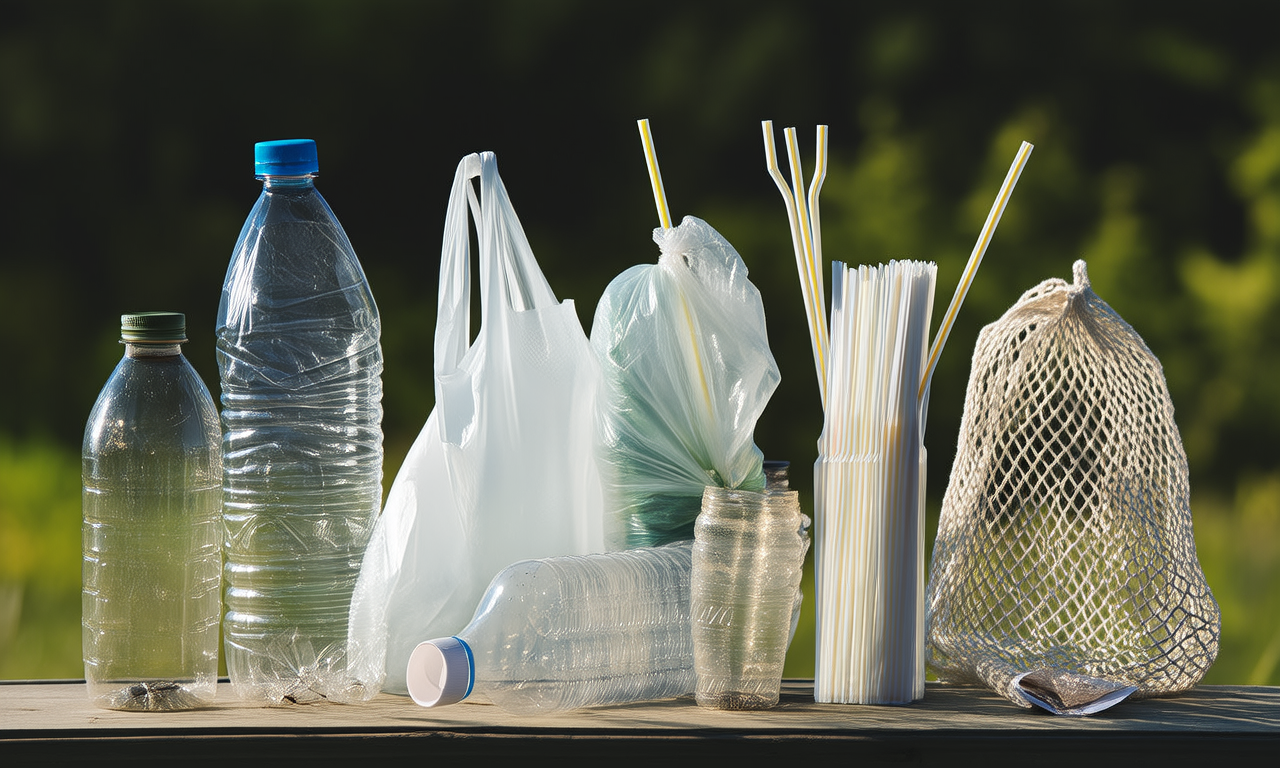 What are the types of plastic waste?